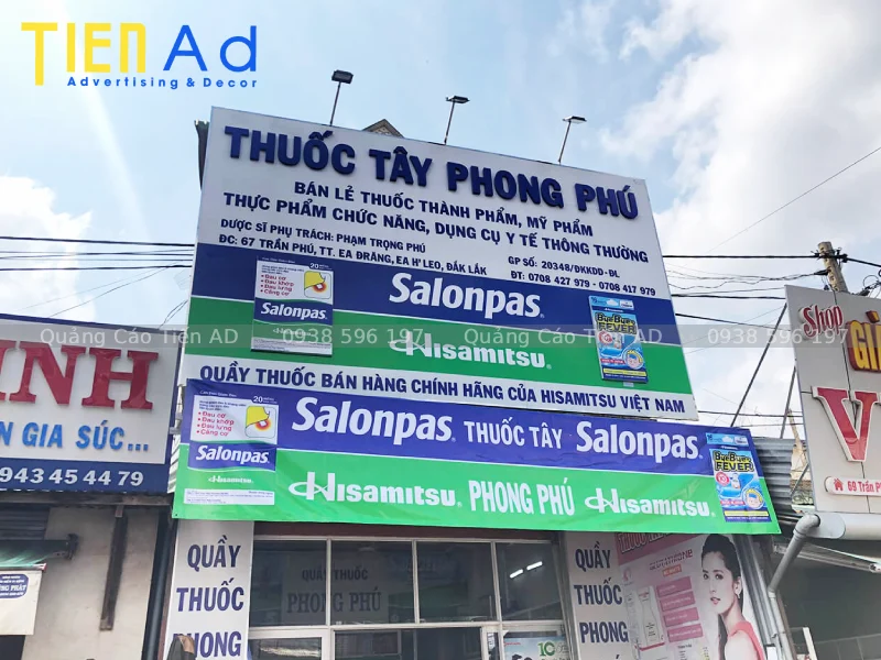 Báo giá bảng hiệu alu dán decal