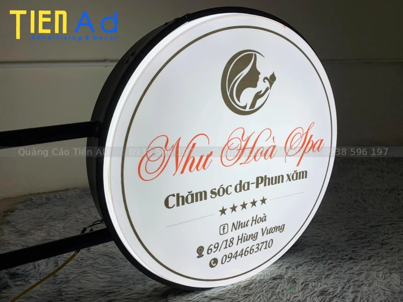 Báo giá biển vẫy tròn mới nhất