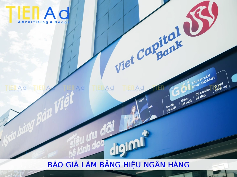 Báo giá làm bảng hiệu ngân hàng