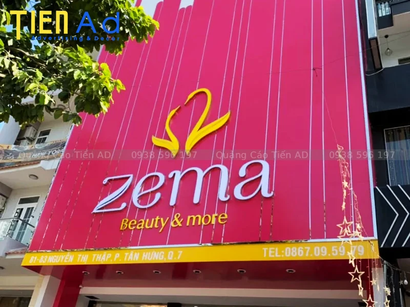 Báo giá làm bảng hiệu quảng cáo Quận 7