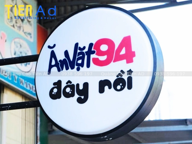 Báo giá làm hộp đèn mica