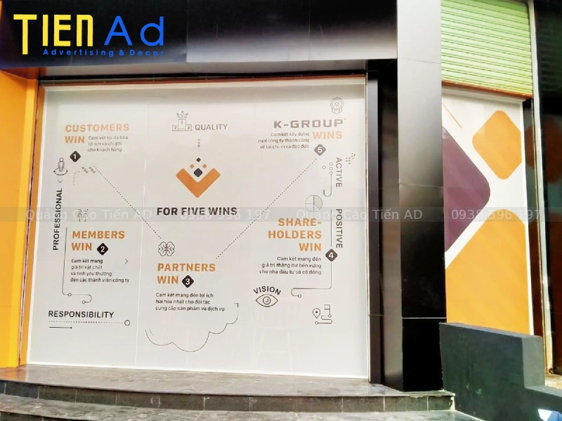 Báo giá thi công decal trọn gói