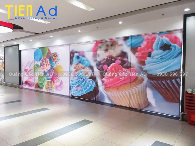 Báo giá thi công hoarding trong tòa nhà, TTTM