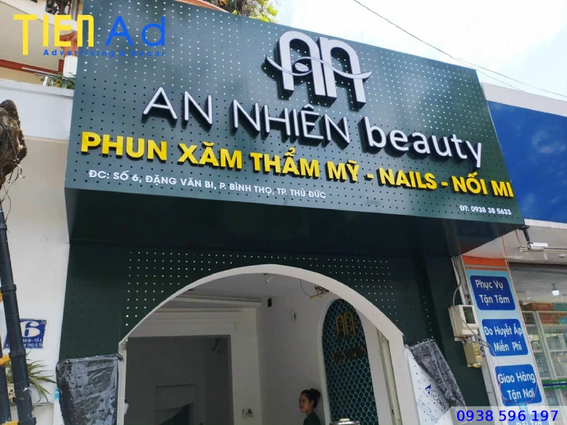 Bí quyết làm bảng hiệu đẹp bền bỉ sử dụng lâu dài