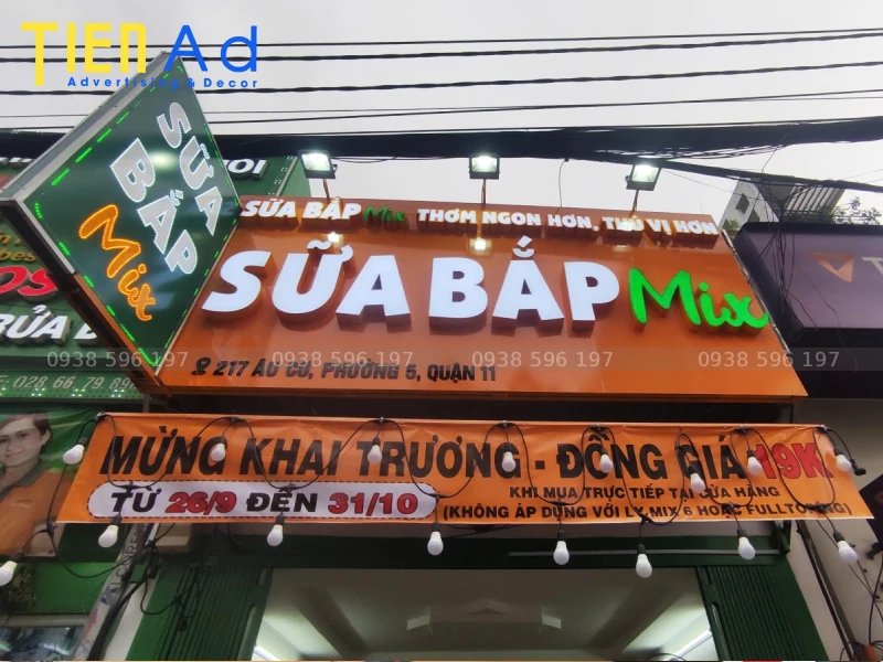 Bí quyết chọn độ dày mica giúp chữ nổi vừa đẹp vừa bền