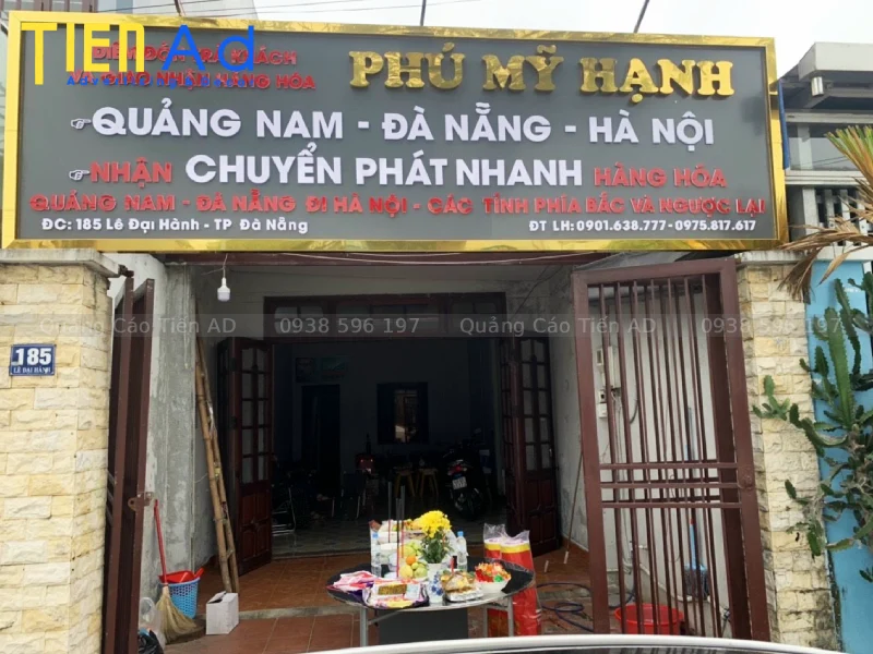 Bí quyết thiết kế bảng hiệu alu chữ nổi đẹp và thu hút