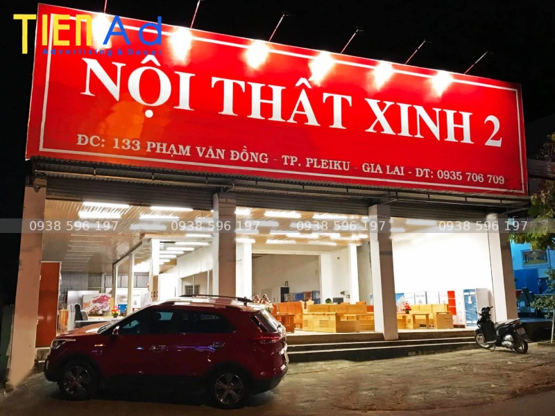 Bí quyết thiết kế và in ấn biển quảng cáo nội thất chuyên nghiệp