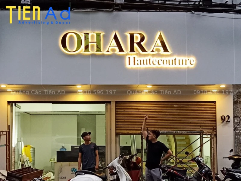 Bí quyết tiết kiệm chi phí khi làm bảng hiệu quảng cáo Quận 1