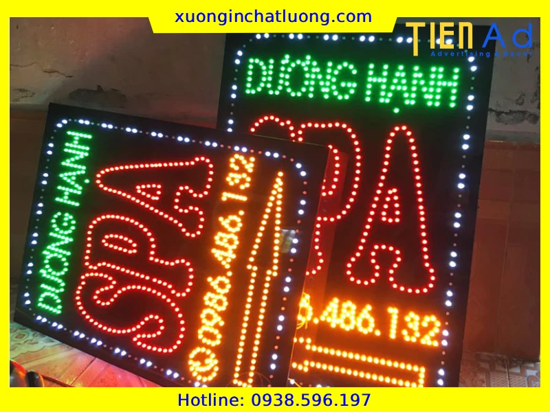 Biển LED Vẫy Đẹp Giá Rẻ Tại TP.HCM