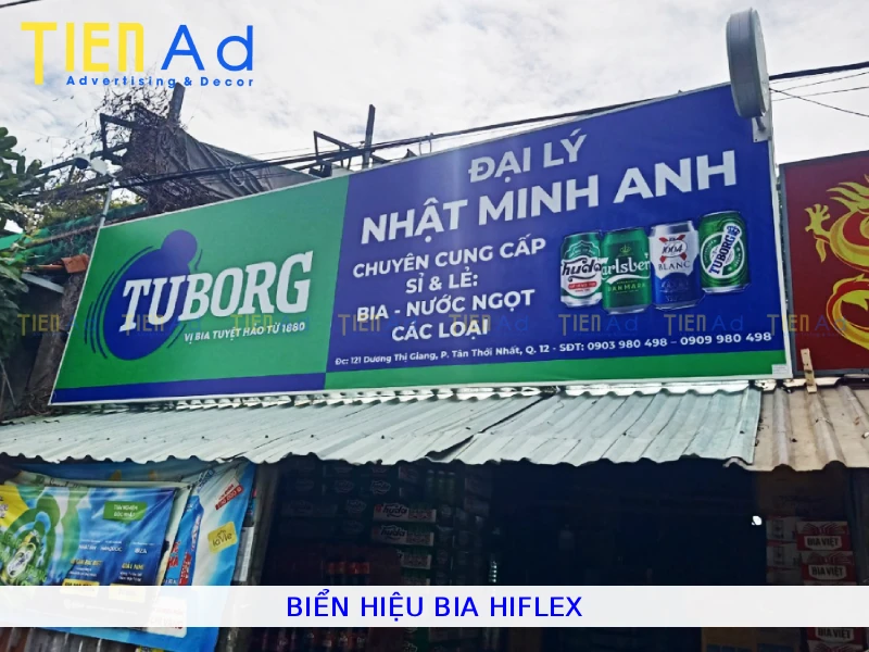 Biển hiệu bia hiflex