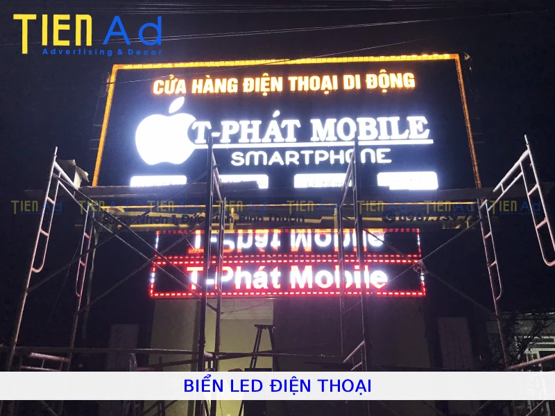 Biển led điện thoại