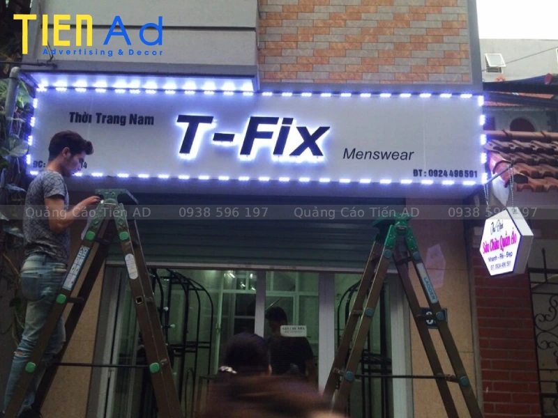 Biển quảng cáo chữ nổi đèn LED - 5