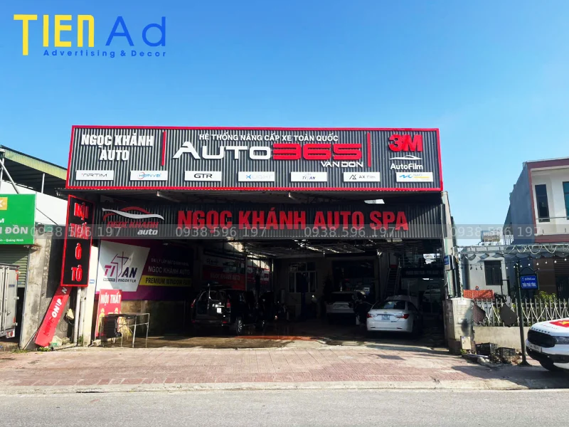Bộ sưu tập 30+ mẫu bảng hiệu gara ô tô đẹp ấn tượng