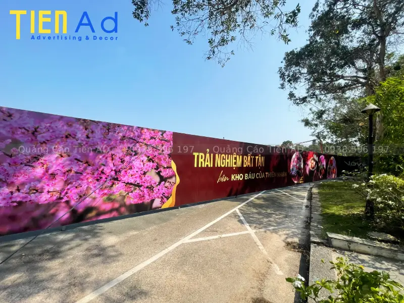 Các hạng mục thi công hoarding dự án NovaWorld Hồ Tràm
