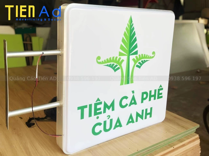Các kích thước phổ biến của hộp đèn vuông