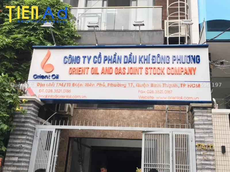 Các loại bảng hiệu phổ biến tại khu vực Bình Thạnh