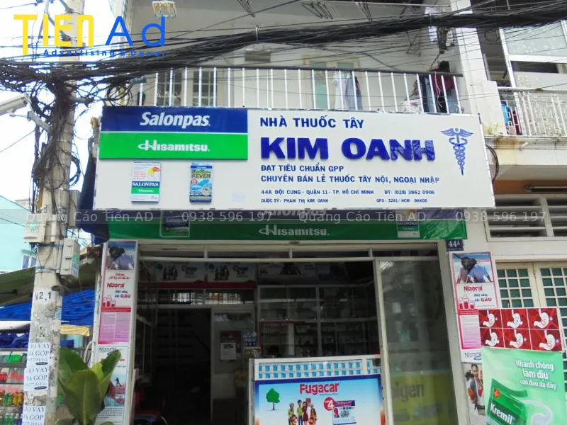 Các loại bảng hiệu quảng cáo phổ biến nhất tại Quận 11