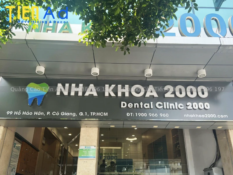 Các loại bảng hiệu quảng cáo phổ biến tại Quận 1