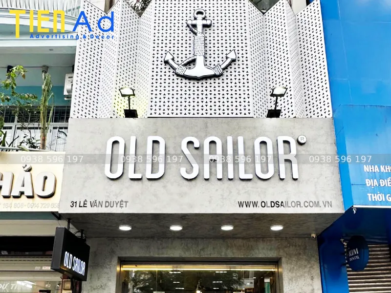 Các loại bảng hiệu shop quần áo được ưa chuộng trên thị trường