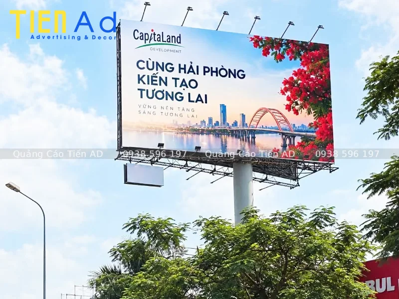 Các loại bạt phù hợp để thay mới billboard quảng cáo dự án bất động sản