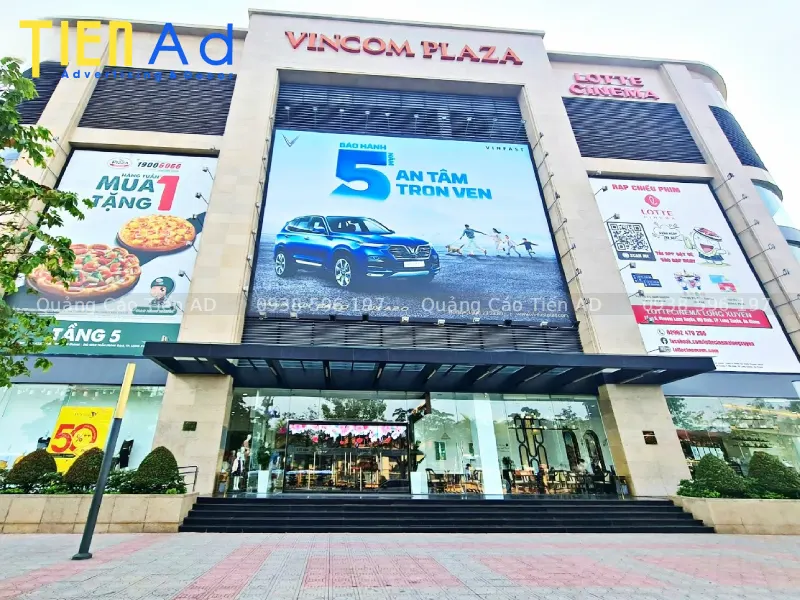 Các loại bạt thường dùng cho pano quảng cáo TTTM, siêu thị