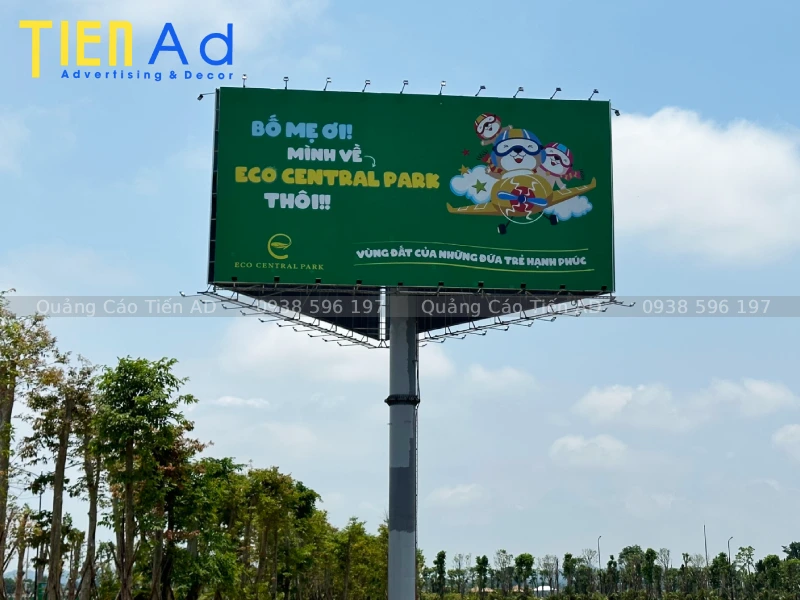 Các loại biển quảng cáo tấm lớn phổ biến