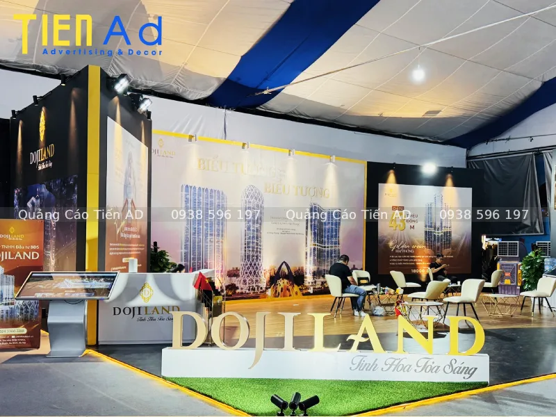 Các loại booth quảng cáo bất động sản phổ biến hiện nay