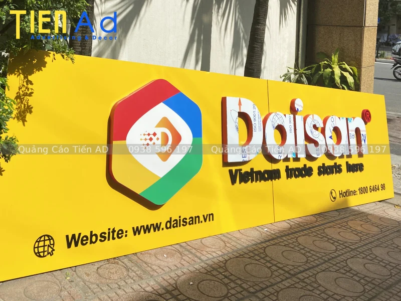 Các loại chữ nổi alu đẹp được ưa chuộng