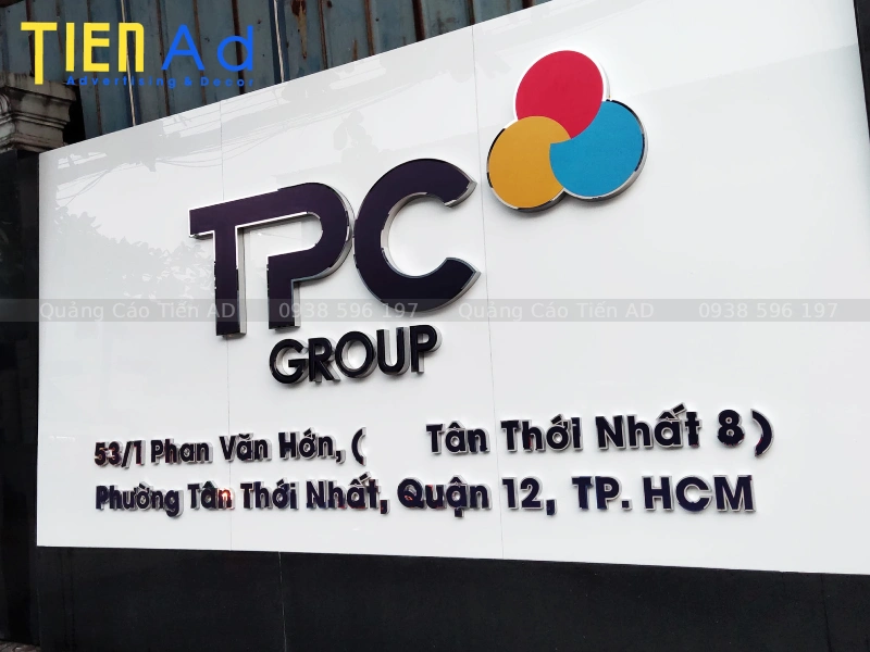 Các loại vật liệu phổ biến khi làm bảng hiệu quảng cáo Quận 12