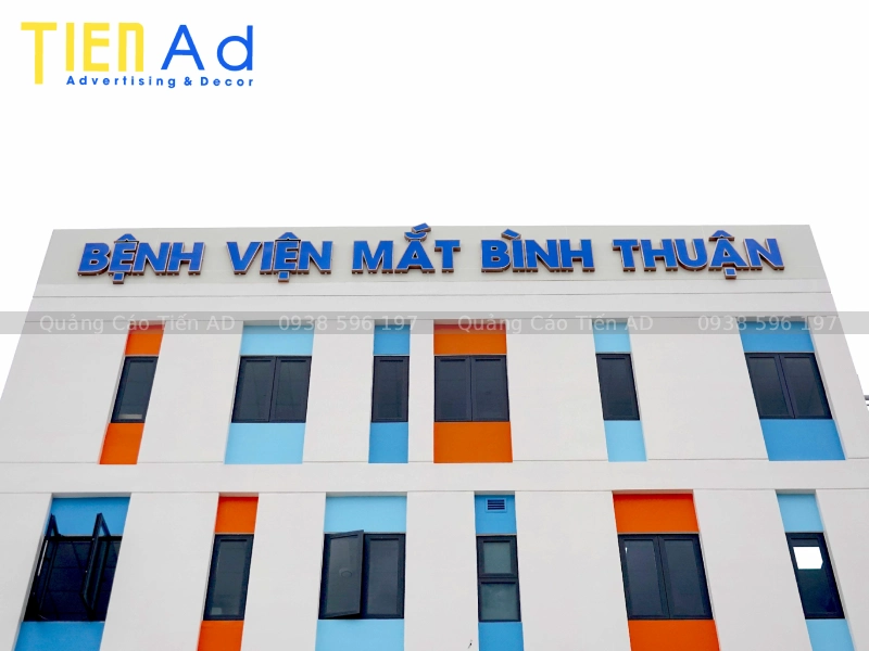 Các mẫu chữ nổi alu đẹp và được ưa chuộng hiện nay