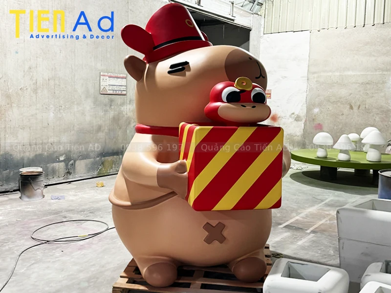 Các mẫu mô hình capybara composite được ưa chuộng hiện nay