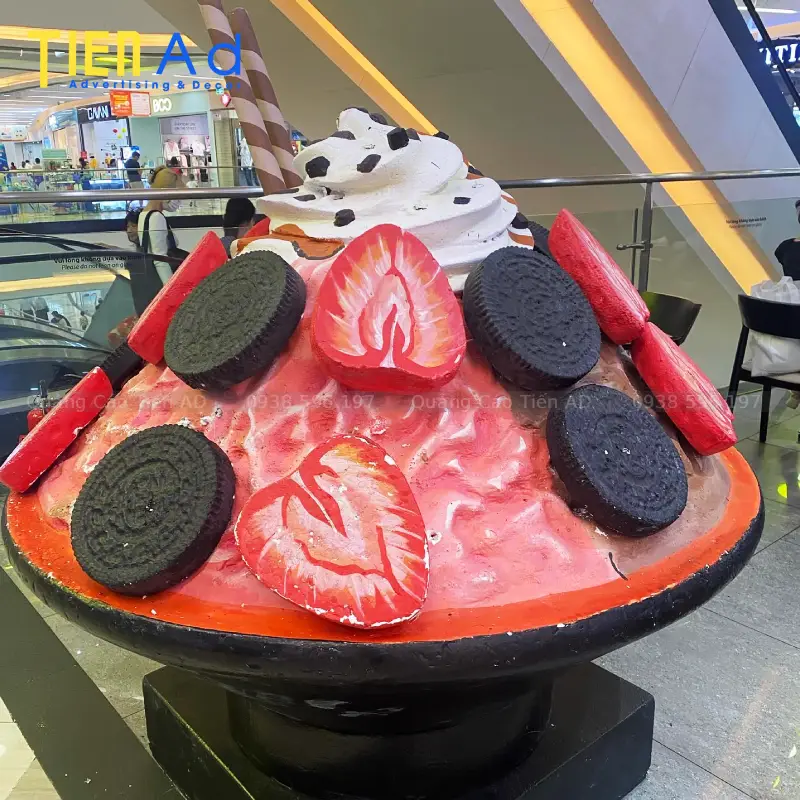 Các mẫu mô hình tô bingsu composite được ưa chuộng hiện nay