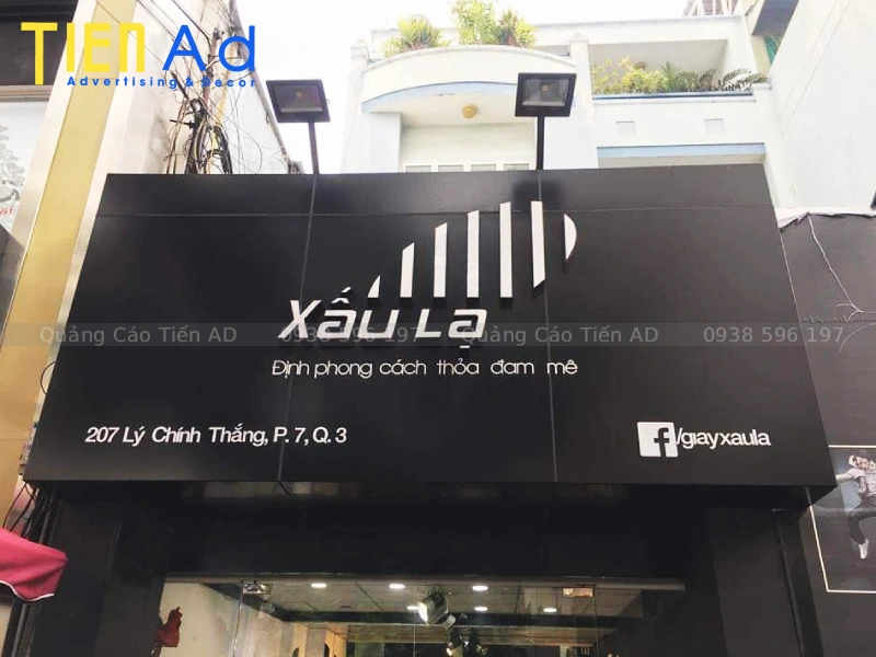 Các phong cách thiết kế khi làm bảng hiệu quảng cáo Quận 3 đang được ưa chuộng