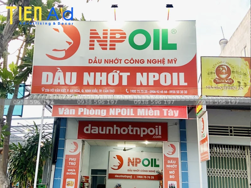 Các quy định và lưu ý khi thi công bảng hiệu tài trợ