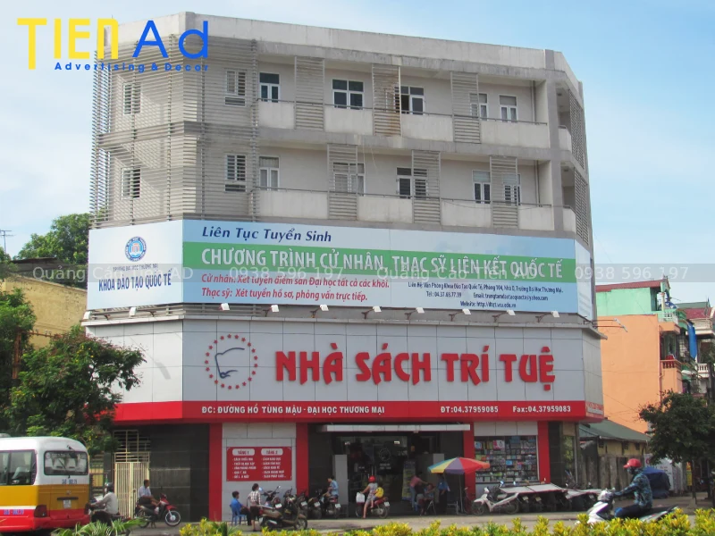 Các tiêu chí đánh giá bảng hiệu nhà sách
