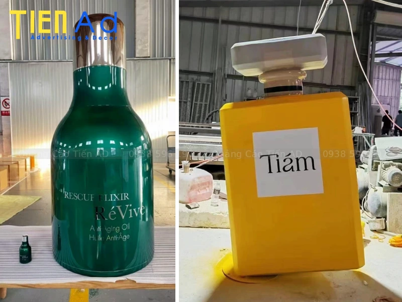 Các yếu tố quyết định độ chân thực của mô hình mỹ phẩm composite