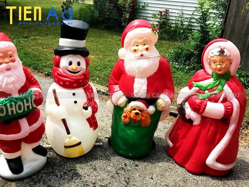 Cách bảo quản mô hình Noel bằng composite sau mùa lễ để tái sử dụng nhiều năm