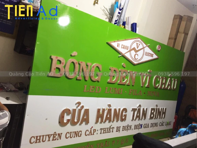Cách chọn kích thước phù hợp khi làm bảng hiệu quảng cáo Quận 5