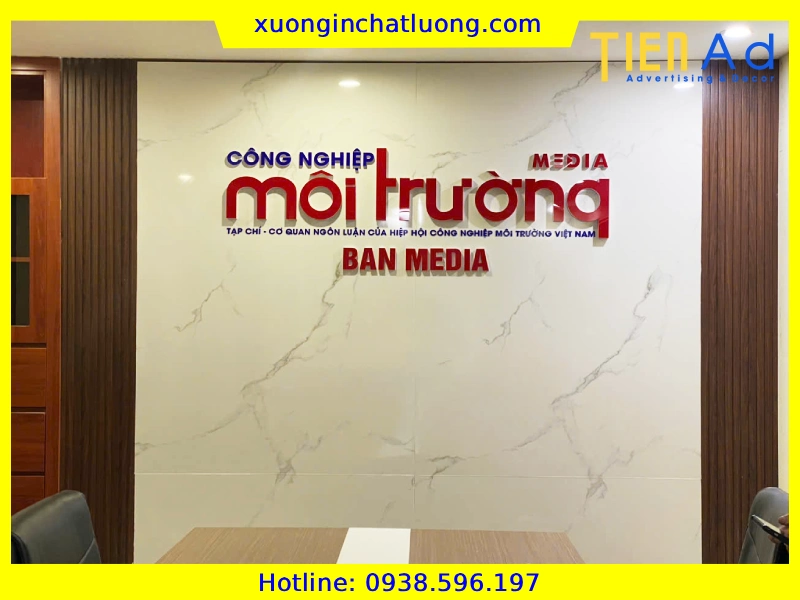 Chữ Nổi Dán Tường Sang Trọng Giá Rẻ Tại TP.HCM