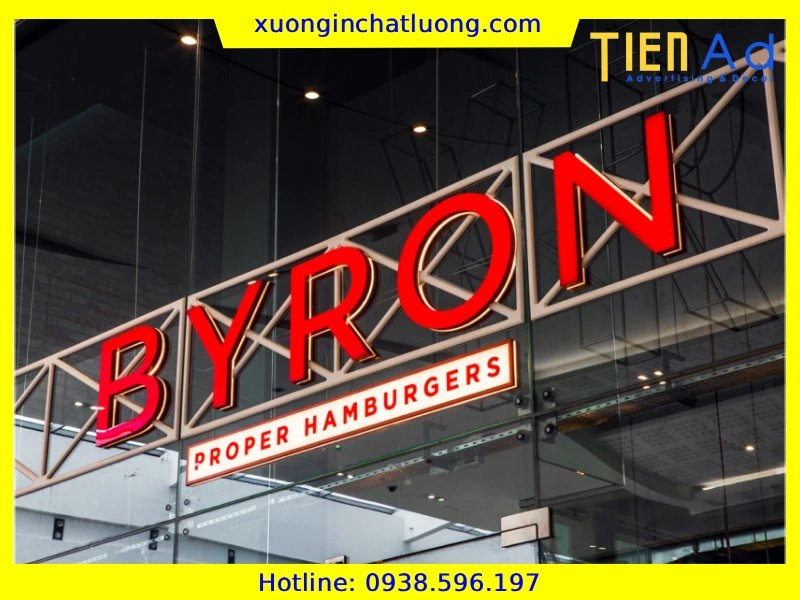 Chữ Nổi Mica Đèn LED Giá Rẻ Tại TP.HCM