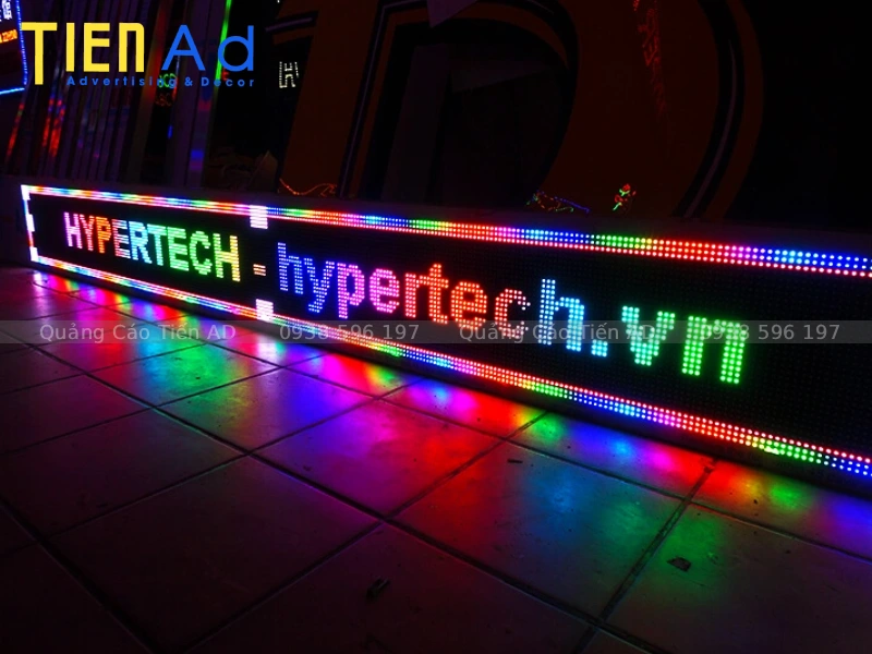 Chữ nổi LED RGB đổi màu