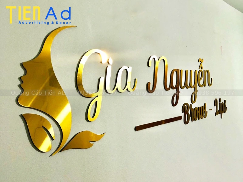 Chữ nổi dán tường - 2