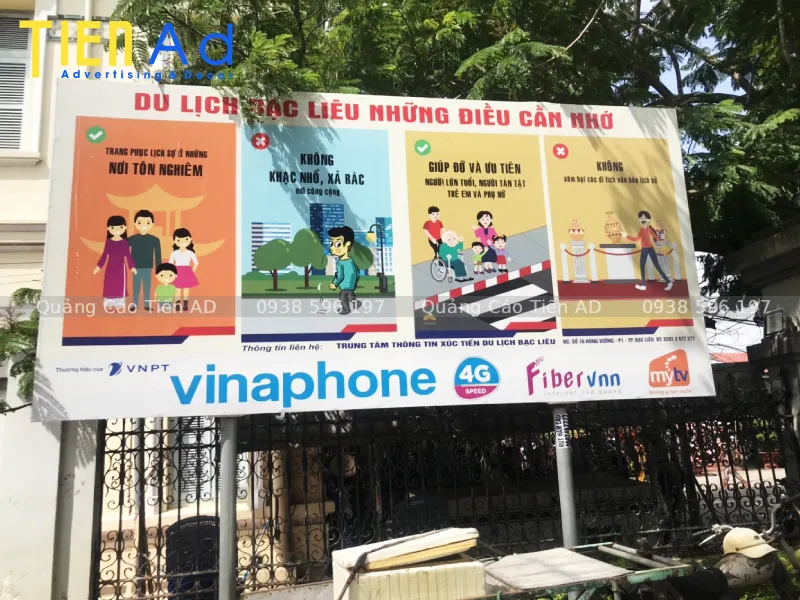 Công nghệ in ấn dùng cho biển quảng cáo tấm lớn