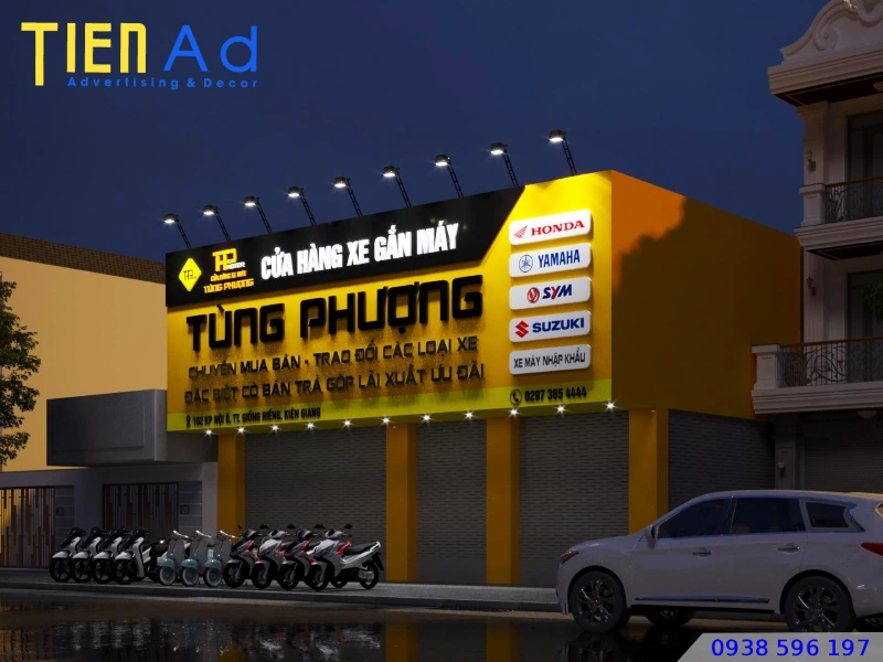 Danh sách các mẫu thiết kế bảng hiệu đẹp ấn tượng