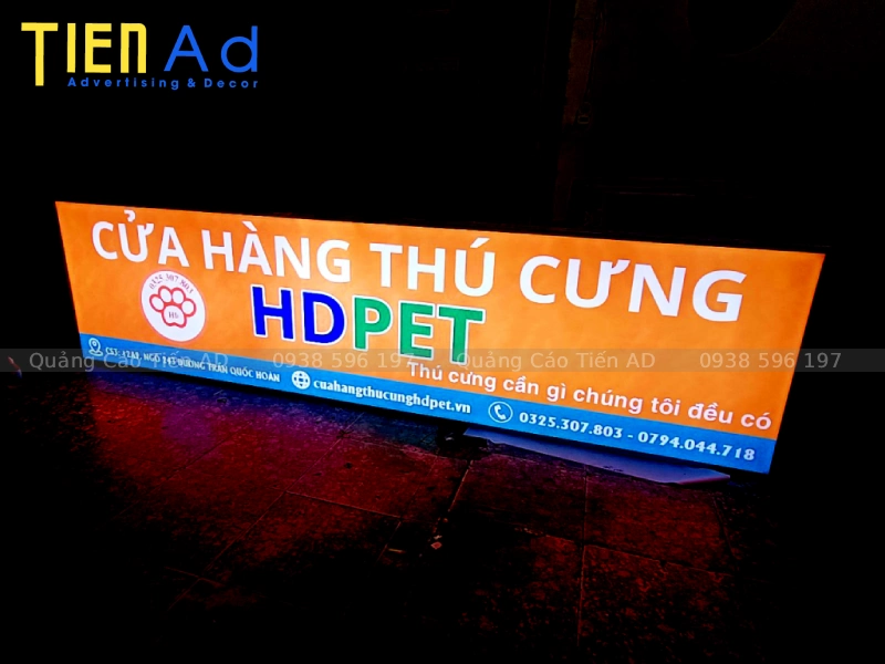 Danh sách hộp đèn bạt hiflex đẹp