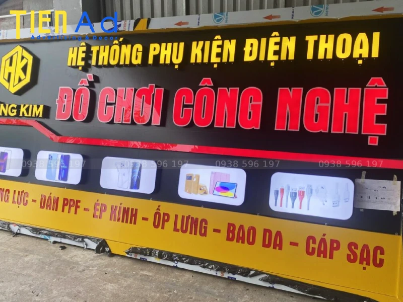 Danh sách mẫu chữ nổi mica đẹp thu hút