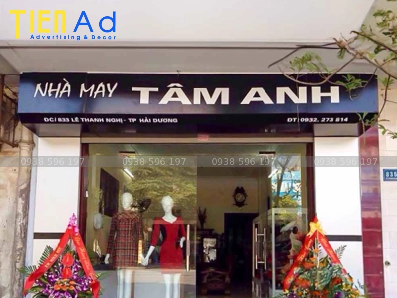 Đặt tên bảng hiệu nhà may sao cho dễ nhớ dễ làm ăn lâu dài