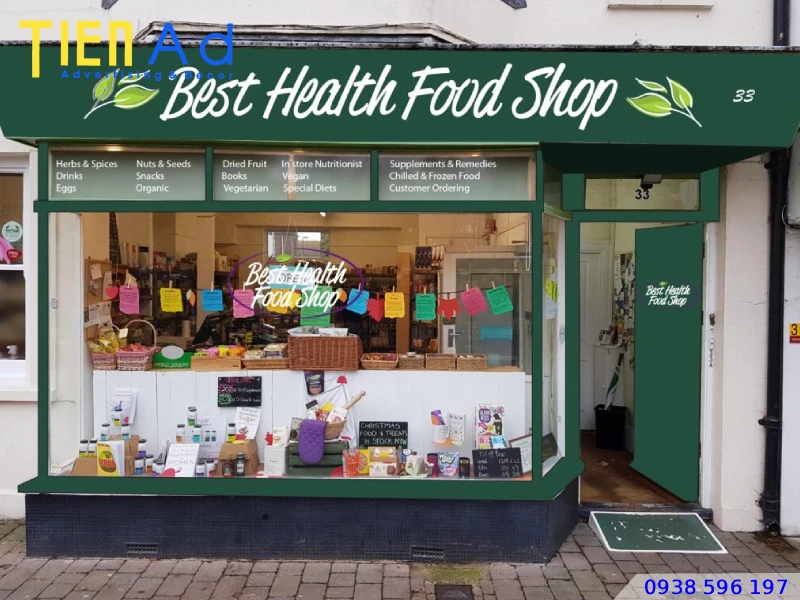 Địa chỉ chuyên thiết kế và thi công bảng hiệu uy tín sáng tạo tại TP.HCM