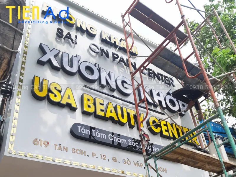 Địa chỉ làm bảng quảng cáo Gò Vấp uy tín thi công nhanh