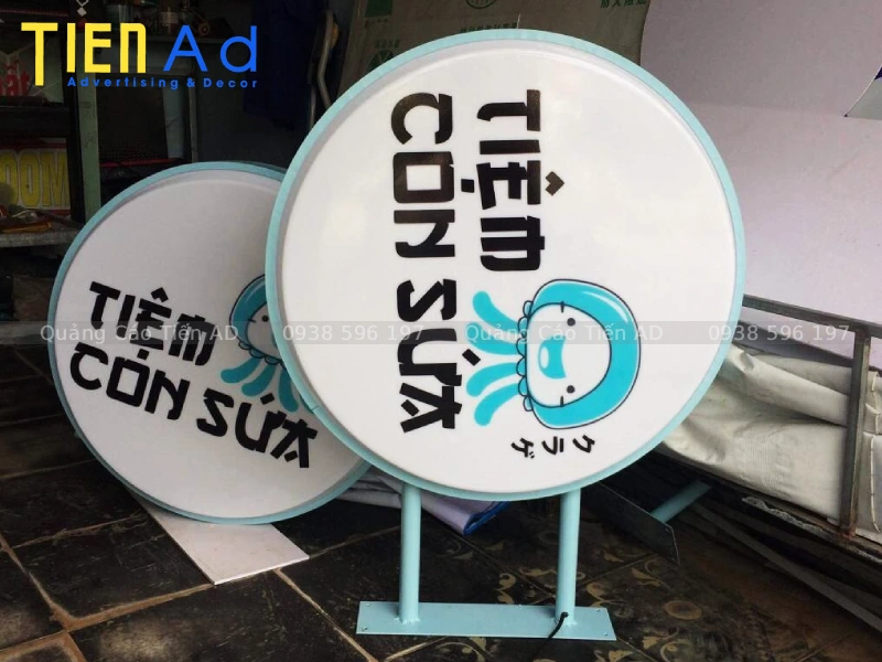 Địa chỉ làm biển vẫy tròn chuyên nghiệp giá rẻ tại TP.HCM